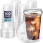 Fit Meal Prep 100 Pack 20 oz Clear Plastic Cups by FMPBRANDS