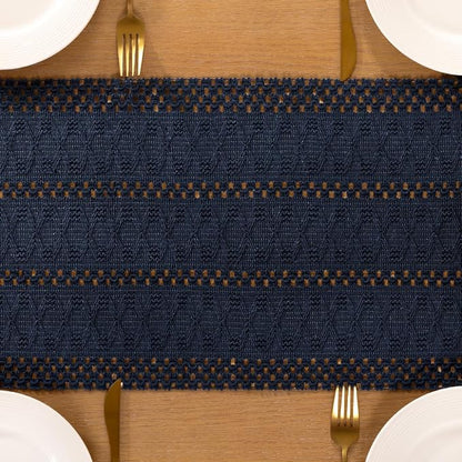 Boho Table Runner Summer Farmhouse Rustic Dining Dresser Scarf Home Decor | - Image 3