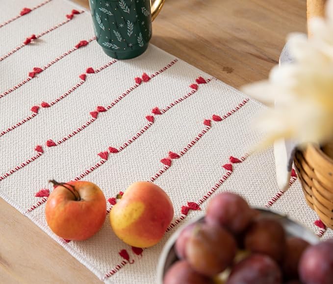 Caflife Christmas Valentines Table Runner 72 Inchs Long - Image 5