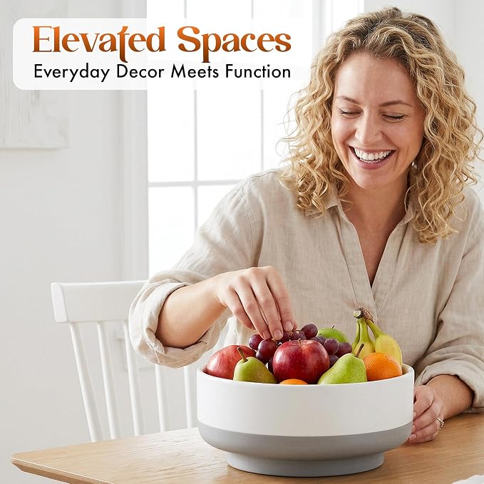 Concrete Fruit Bowl for Kitchen Counter - Image 3