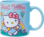 Silver Buffalo Sanrio Hello Kitty Good Vibes Quote, Ceramic Mug, 20oz | 0.59 by SilverBuffalo