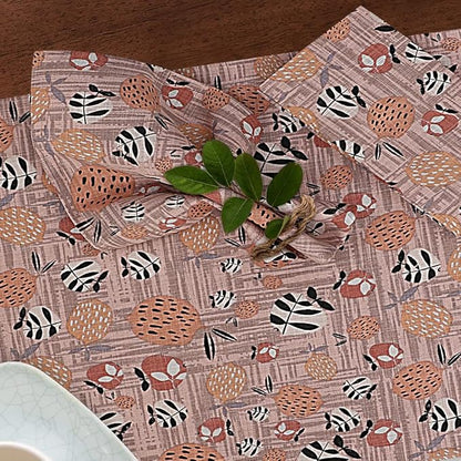 RUVANTI Cloth Napkins Set of 6 Cotton 100%, 18x18 Inches Napkins Cloth Washable, Soft, Absorbent. Cotton Napkins for Parties, Christmas, Thanksgiving, Weddings, Dinner Napkins Cloth - Dusty Palette