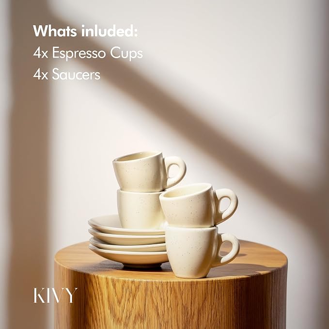 KIVY Espresso Cups Set 4x 3oz - Image 5