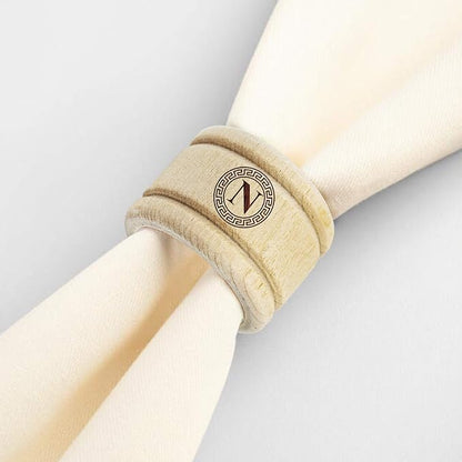 My Personal Memories Custom Personalized Wooden Napkin Ring Holders - Image 3