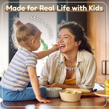 FOODLE Wheat Straw Kids Bowls - Image 6