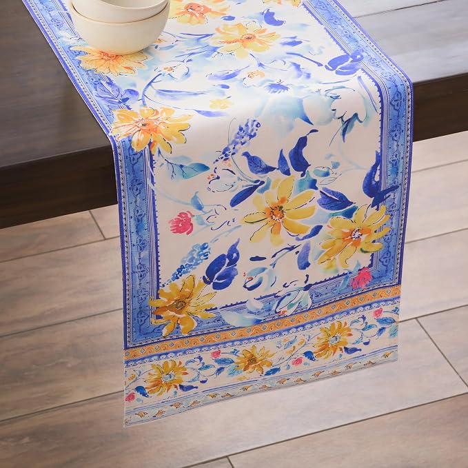 Maison d' Hermine Table Runner 100% Cotton 14.50" x 108" | Table Runners 108 - Image 9