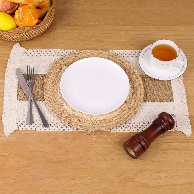 Handmade Boho Placemats Set of 4 - Image 3