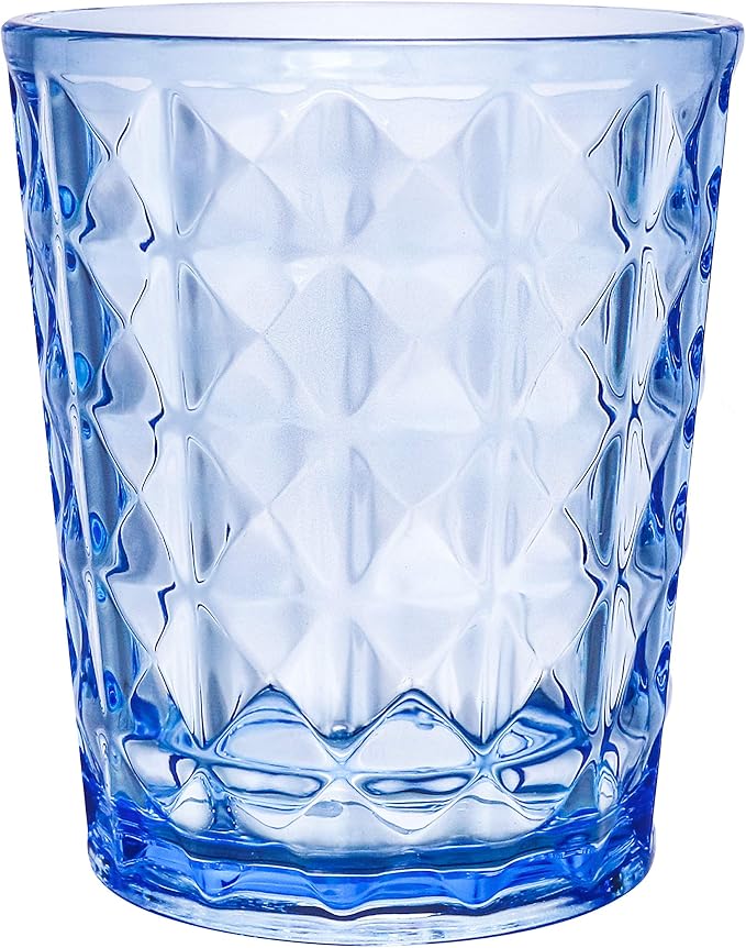 KLIFA- CUPID- 16 ounce, Acrylic Drinking Glasses Tumblers, Stackable Plastic by KLIFAHome