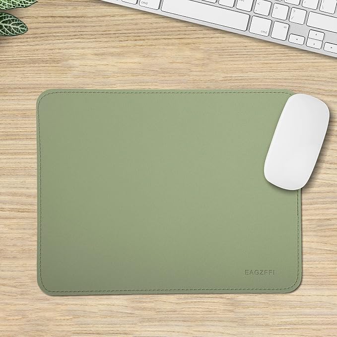 Double-Sided PU Leather & Cork Mouse Pad - Image 6