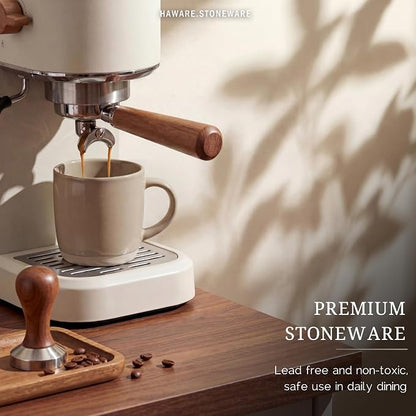 HaWare 13OZ Coffee Mugs Set of 6, Stoneware Coffee Cups, Ceramic Latte Mug - Image 5