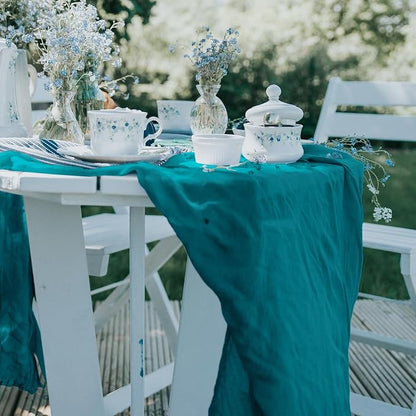 1 Pack Cheesecloth Table Runner 10Ft Christmas Gauze Boho Table Runners - Image 5