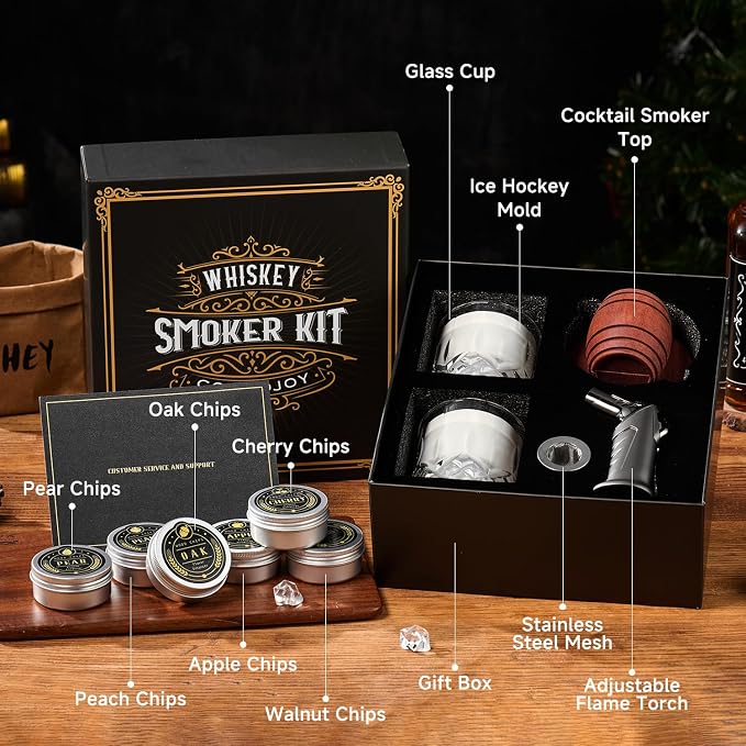 Whiskey Smoker Kit with Torch - Image 9