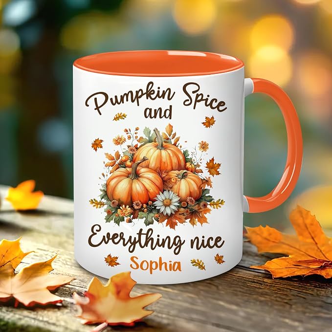 Hyturtle Personalized Fall Autumn Mug Gifts - Image 7