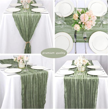 12 Pack Boho Gauze Table Runner - Image 5