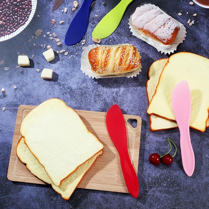 10 Pieces Plastic Butter Spreader Multi Purpose Butter Knife Spreader Versatile - Image 5