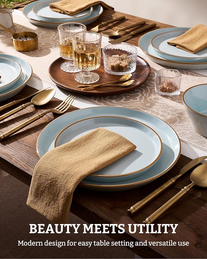 Famiware Saturn Dinnerware Sets, Ceramic Dishes - Image 3