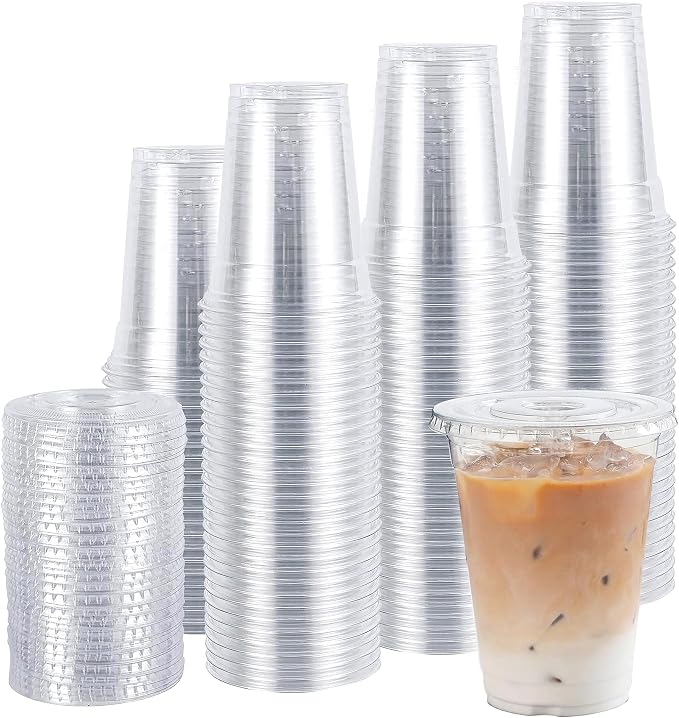 TashiBox 16oz-100 Count Plastic cups by TashiBox