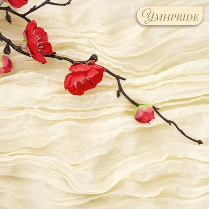 12 Pack Cheesecloth Table Runner 35 x 120 inch Long Boho Cheese Cloth Gauze - Image 3