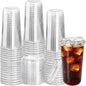 50 Pack 20OZ Clear Plastic Cups by Unknown