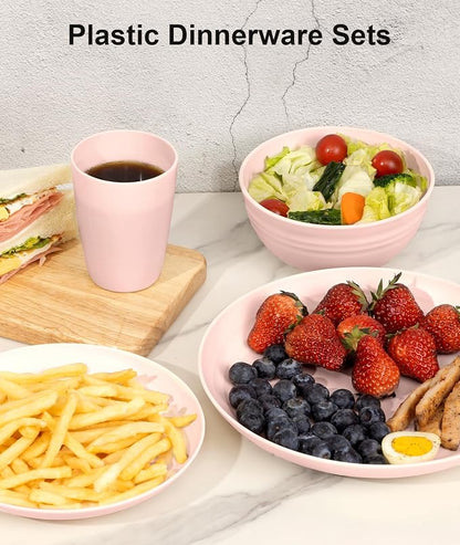Quatish 32 Piece Plates and Bowls Sets - Image 5