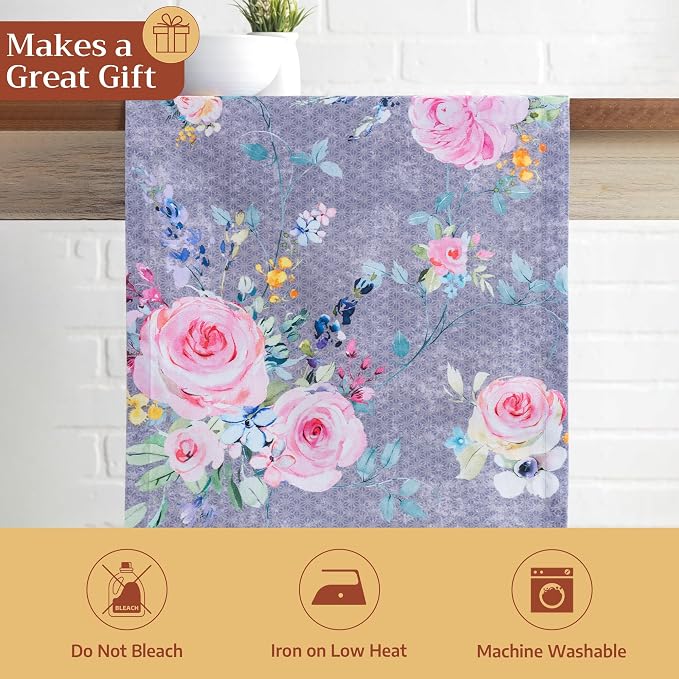 Maison d' Hermine Table Runner 100% Cotton 14.50" x 72" | Table Runners 72 - Image 5
