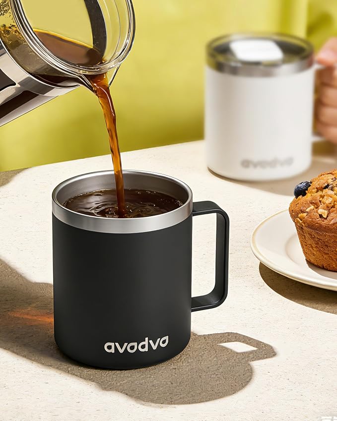 8 Pack 12oz Insulated Coffee Mug - Image 7