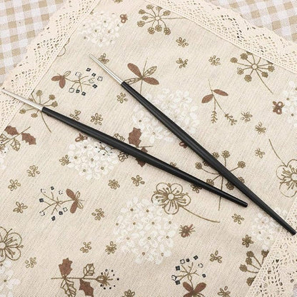 Alvinlite 304 Stainless Steel Chopstick Japanese Sushi Chopsticks Tableware Set Korean Chopsticks Set |Silver Black| chopstick sushi