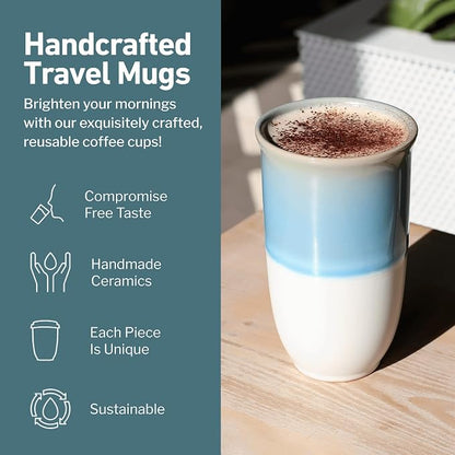 NOVA CERAMICS Travel Coffee Tumbler – Travel Mug - Image 2
