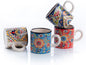 Ceramic Espresso Cups, 5 Oz Espresso Cups Set of 4, Handmade Espresso Cup by ELYESE