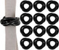 Three Ring Wooden Napkin Rings Set of 12 by ALPHALivingHOME