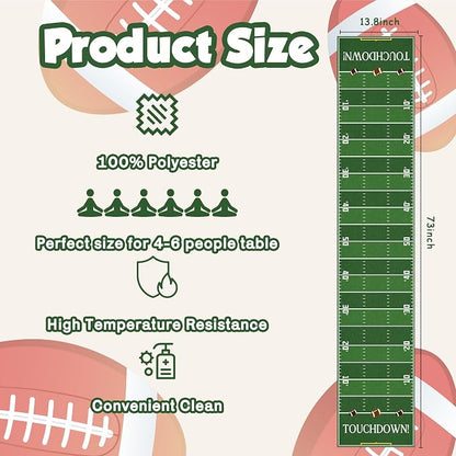 OHOME Football Party Decorations - Image 2
