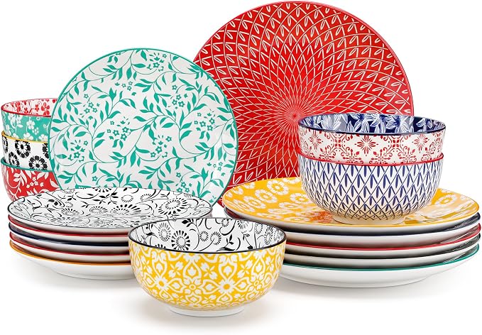vancasso SELENE Plates and Bowls Set by vancasso