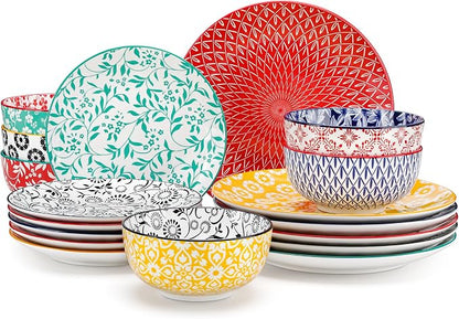 vancasso SELENE Plates and Bowls Set by vancasso
