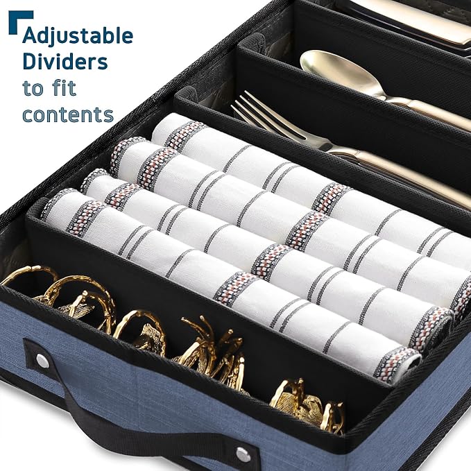 Flatware & Utensil Storage, Durable Silverware Storage Box - Image 4