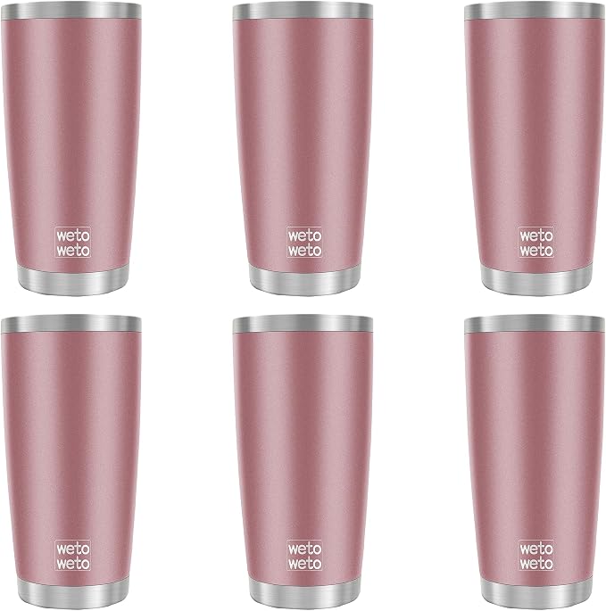 WETOWETO 20oz Tumbler, Stainless Steel Vacuum Insulated Coffee Travel Mug by Wetoweto