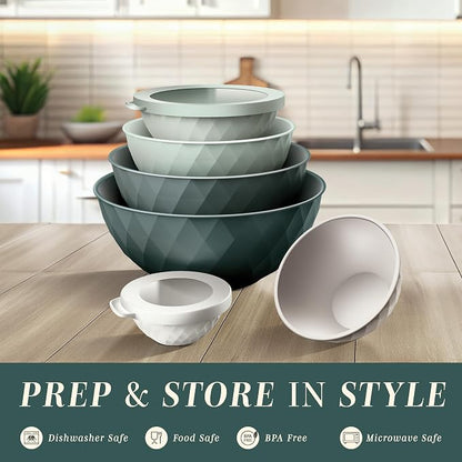 COOK WITH COLOR Mixing Bowls with Lids - Image 2