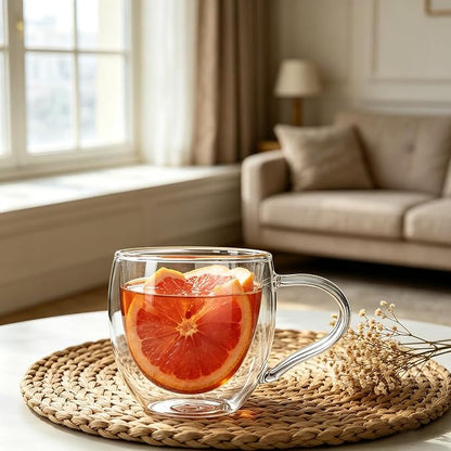 CNGLASS Double Wall Glass Coffee Mugs - Image 6