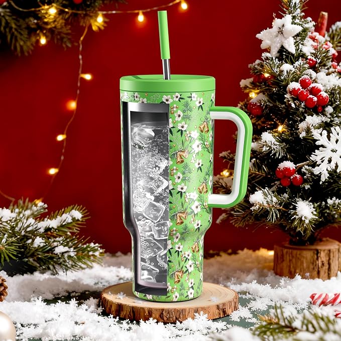 Meoky 40 oz Christmas Tumbler - Image 2