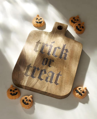 Oneida Serveware, Trick-or-Treat Cheese Board, Made of Acacia Wood, Cheese - Image 3