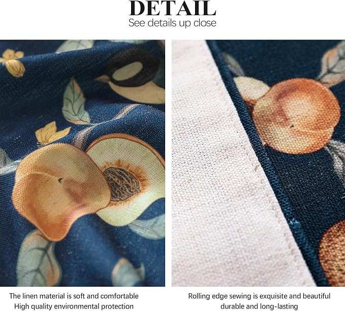 bilin gaier Designer Vintage Linen Long Table Runner, Floral Pattern, Dining - Image 5