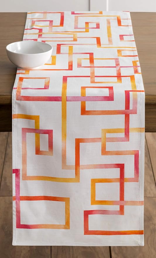 Maison d' Hermine Table Runner 100% Cotton 14.50" x 72" | Table Runners 72 - Image 9