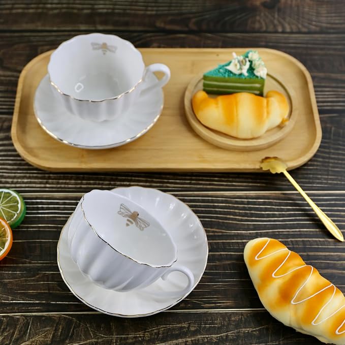 Ceramic Cup& Saucer Set - Image 5