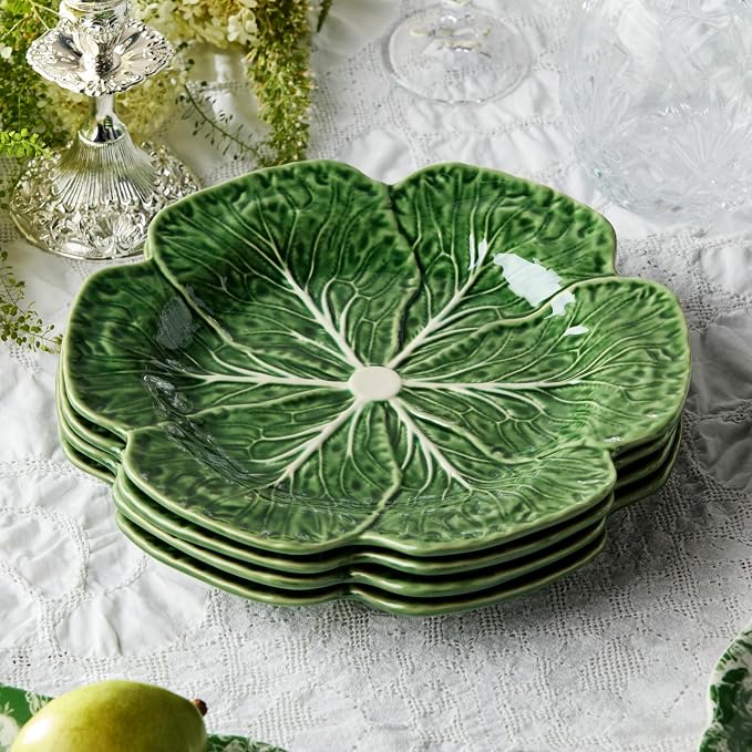 Le Jardin Green Cabbage Plates - Image 5