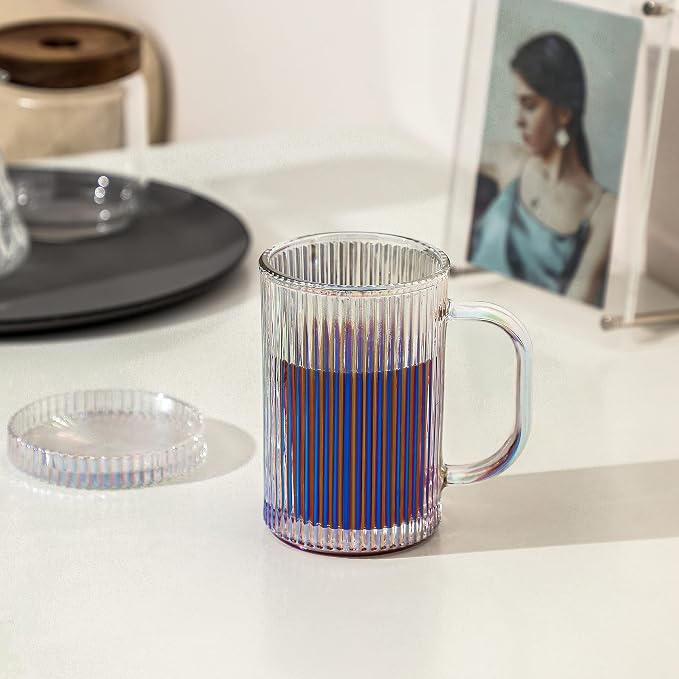 Lysenn Iridescent Glass Mug - Image 3