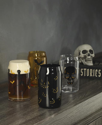 Oneida Barware, Vintro Halloween Can Cooler Glasses, Dishwasher Safe, Made of - Image 4