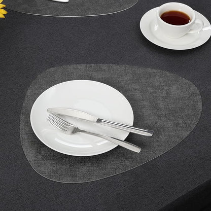 Faux Leather Placemats Set of 4, Dual Sided - Image 8