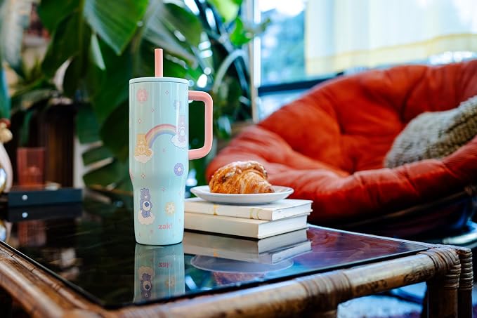 Zak Designs Care Bears 30oz Spill-Proof Insulated Stainless Steel Tumbler | BPA - Image 10