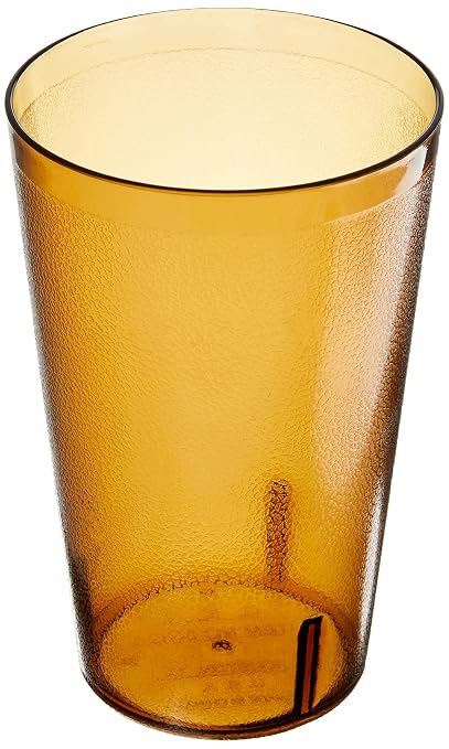 GET 32 oz Amber Plastic Tumbler | Dishwasher safe, Shatterproof, Restaurant by GET