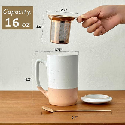 Gencywe Ceramics Large Tea Cup - Image 3