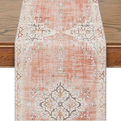 Snycler Table Runner Boho Table Runners Vintage Elegant Farmhouse Table Center by Snycler